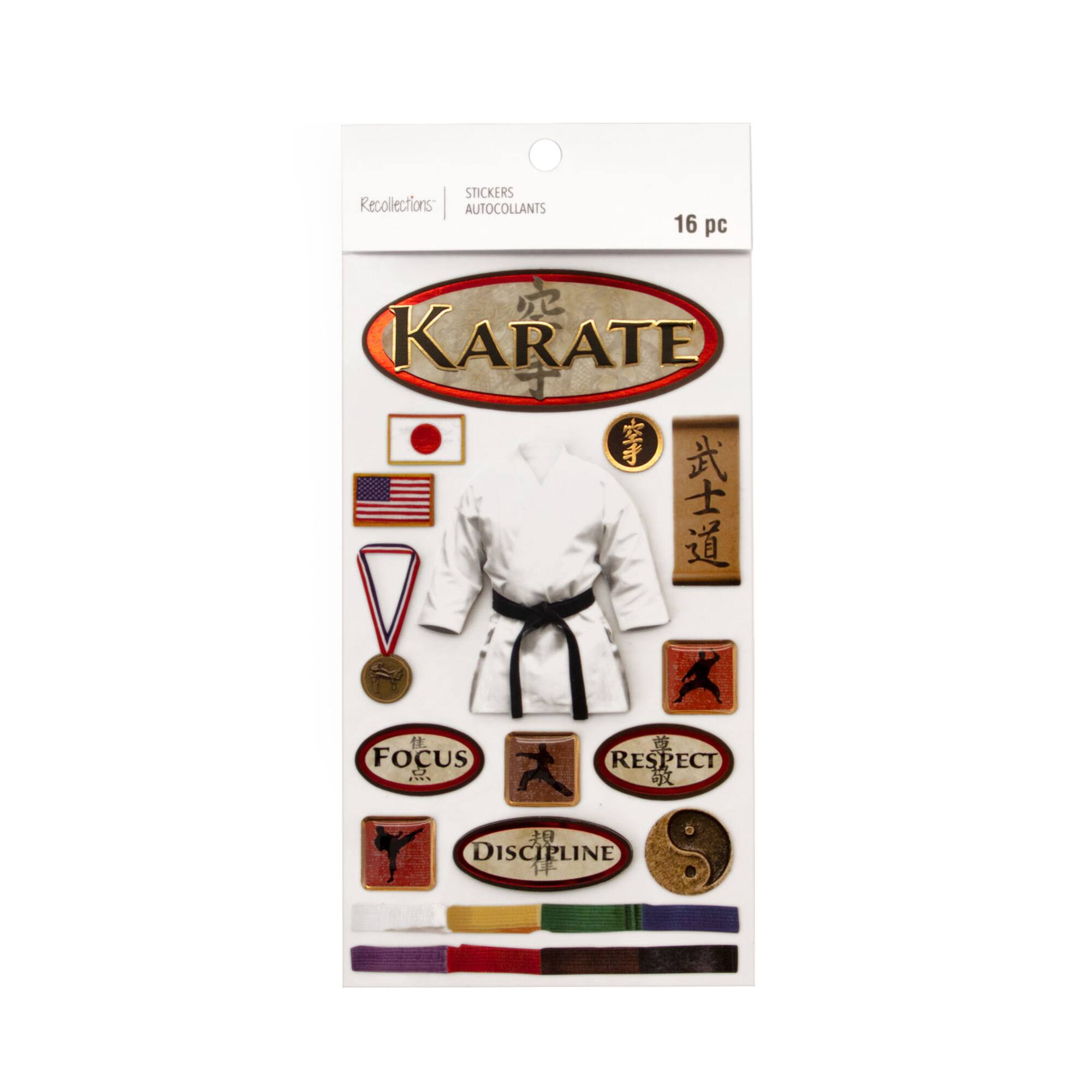Karate Stickers by Recollections™